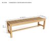Casablanca Backless Bench